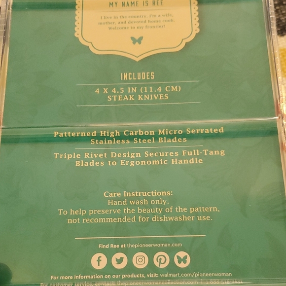 The Pioneer Woman Blooming Bouquet Steak Knives - Picture 5 of 5